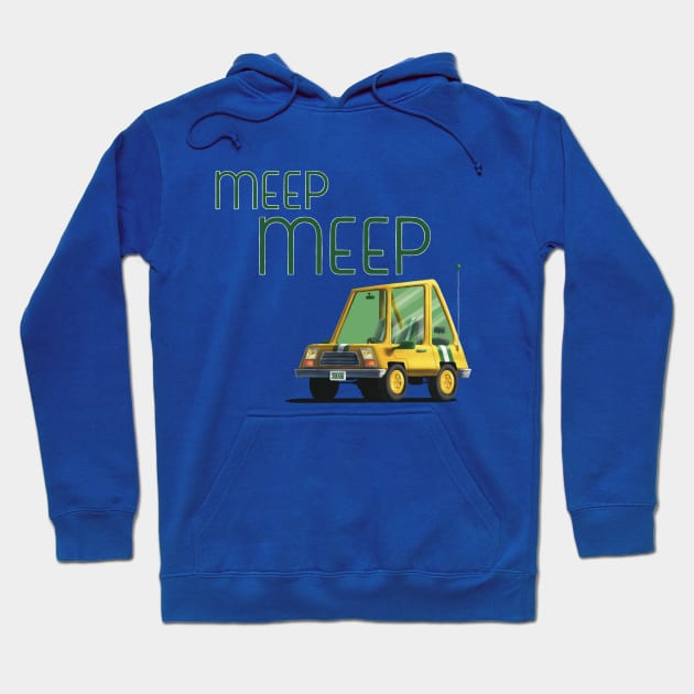 Meep Meep Hoodie by Gavin Otteson Art